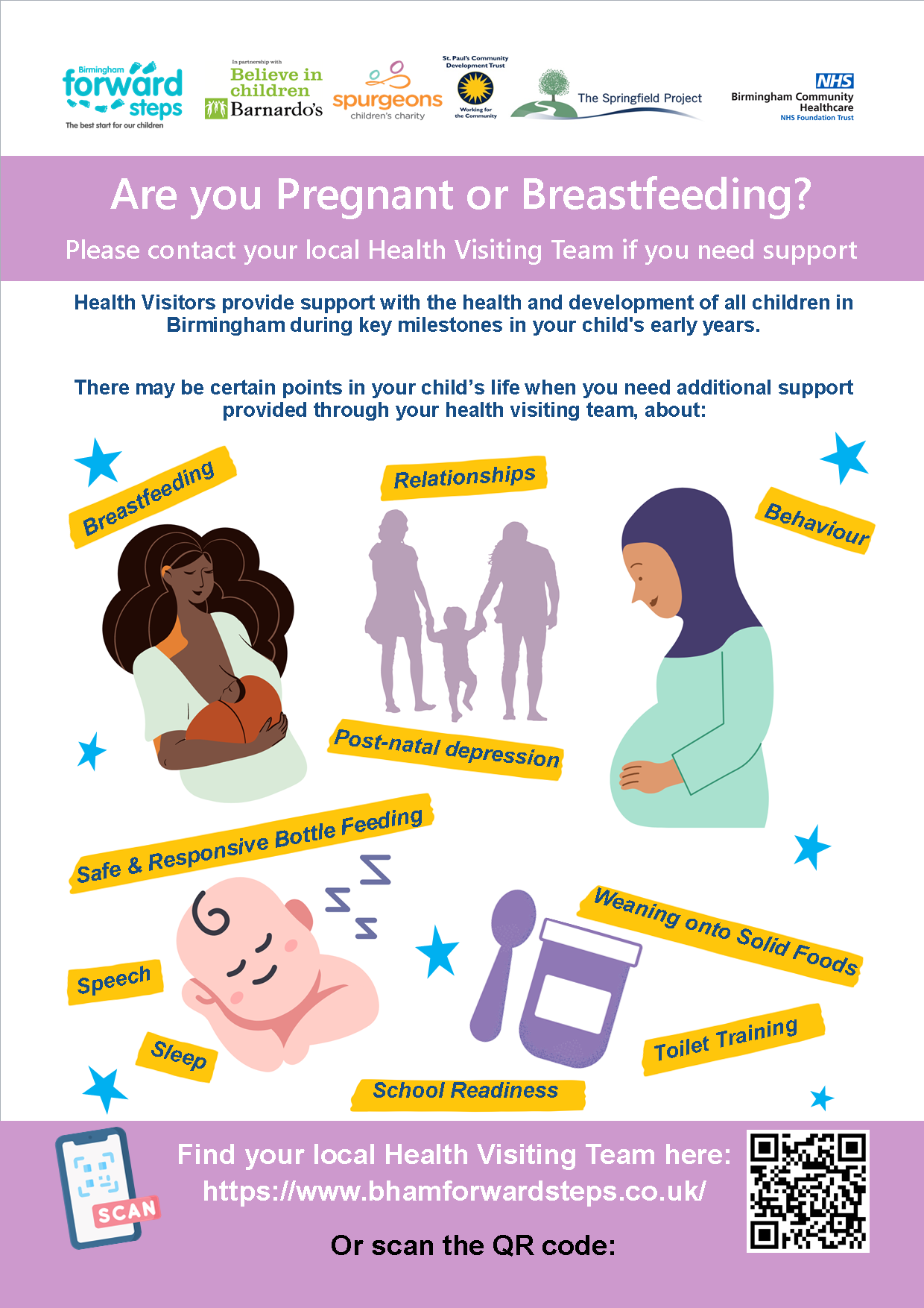 Community Breastfeeding Support Birmingham Forward Steps