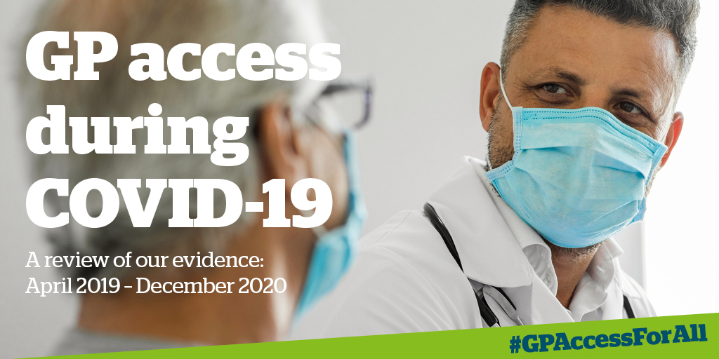 National review of access to GPs must be part of NHS COVID19 recovery