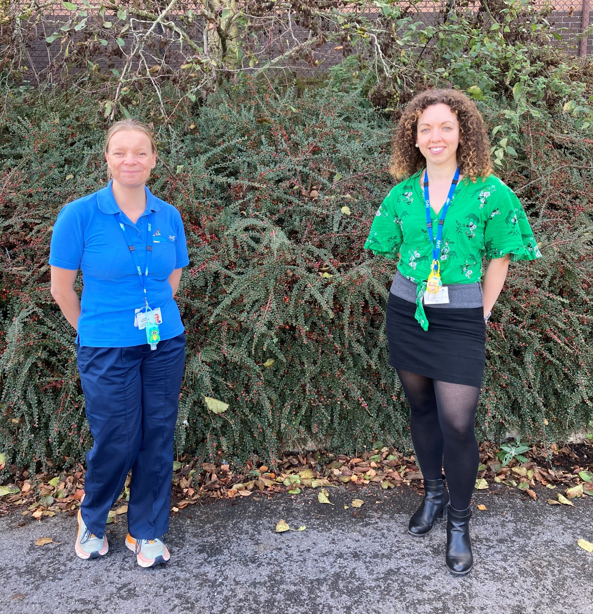 Children and Family Health Devon Celebrate Two Nurses being Awarded