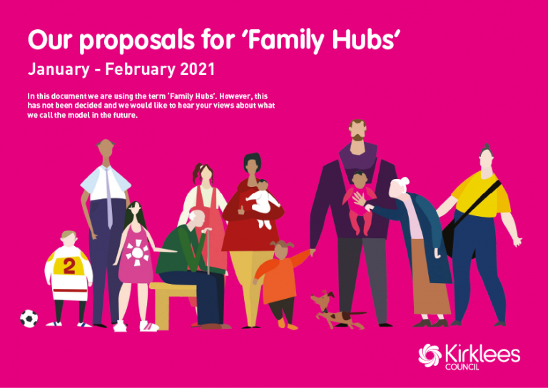 Kirklees Family Hubs consultation Healthwatch Kirklees