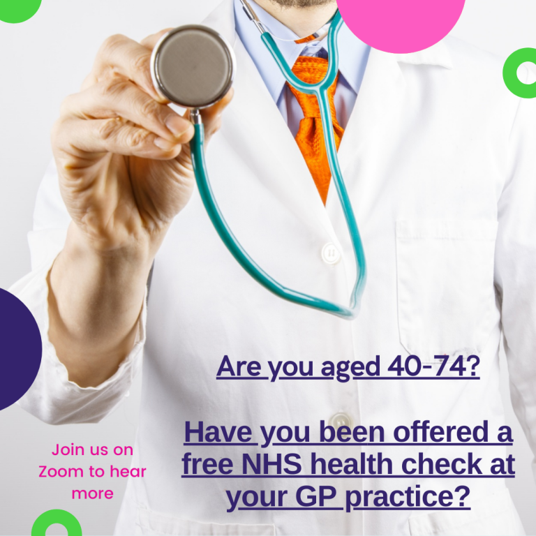 Free NHS health checks for people aged 4074 Healthwatch Kirklees