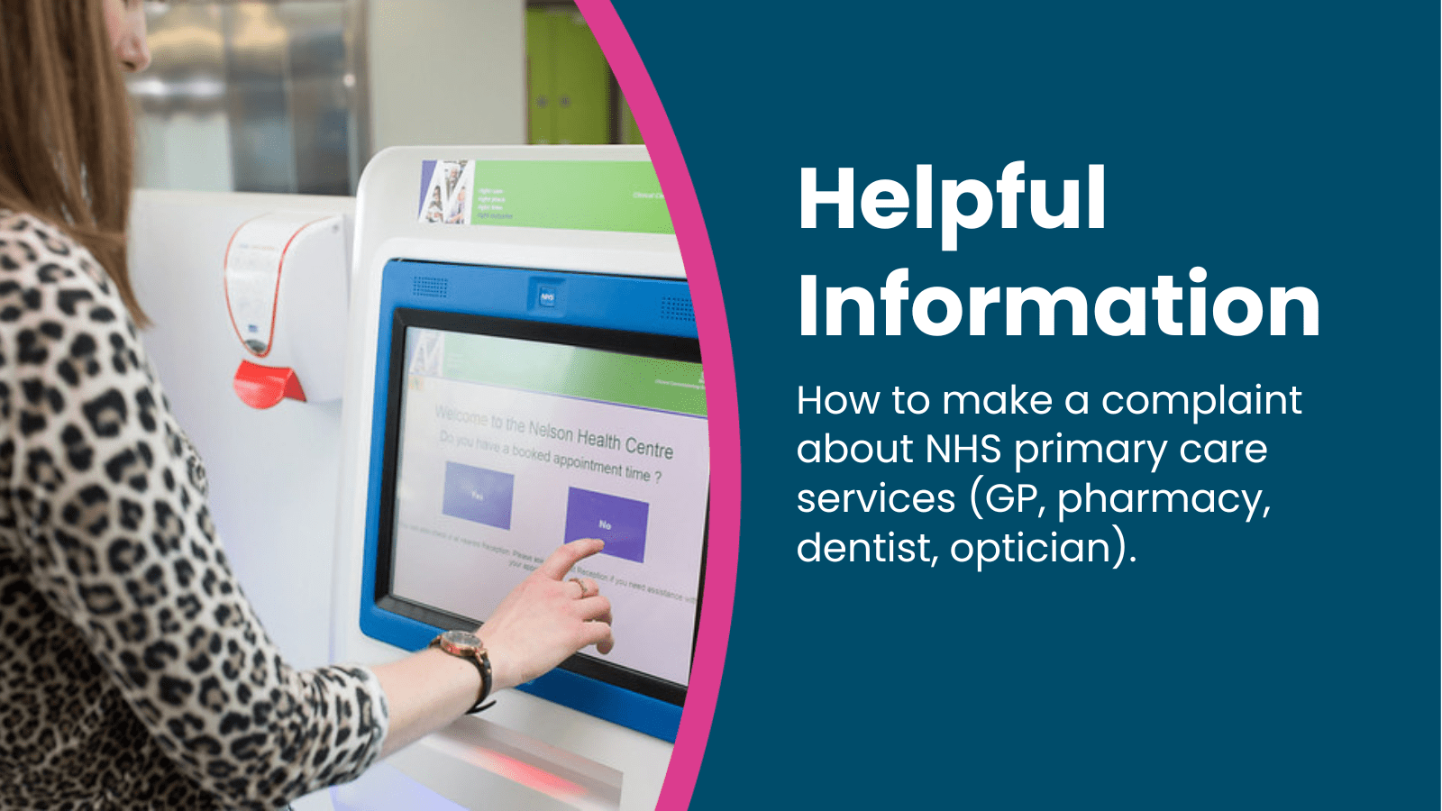 How To Make A Complaint About NHS Primary Care Services